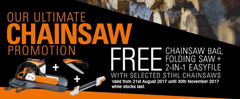 Our Ultimate Chainsaw Promotion