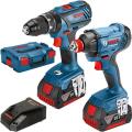 Bosch Gsb18v-28 + Gdx18v-180 Twin Kit