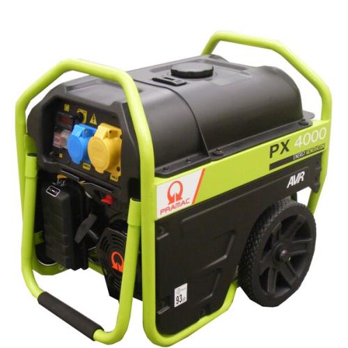 Pramac  Px4000 Dual Voltage 3.75kva Generator