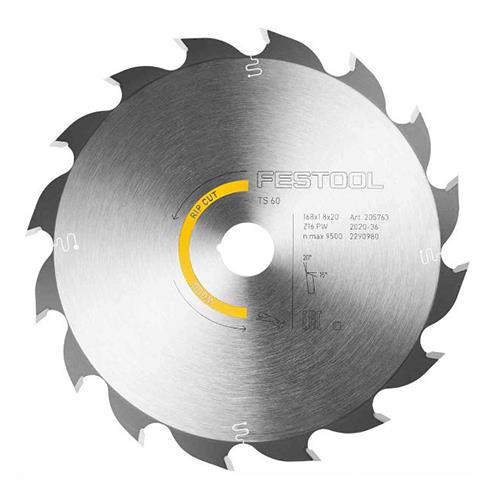 Festool Saw Blade Hw 168x1.8x20 Pw16