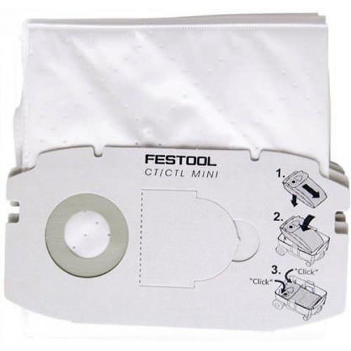 Festool 498410 Ctl Mini Dust Bags Pk5