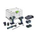 Festool Imp Drill Tid18 5,2/4,0-set Tpc 18/4