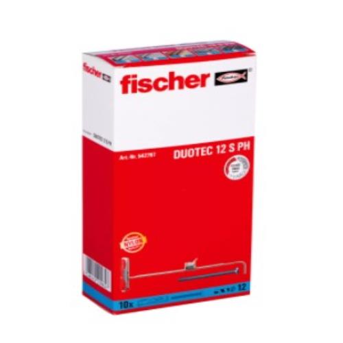 Fischer 542797 12mm Duotec Fixings With Screw