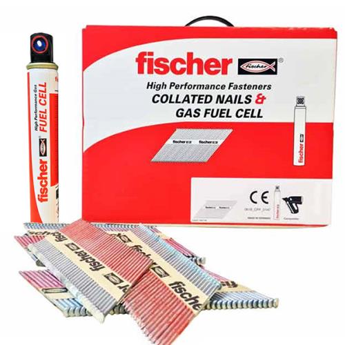 Fischer 534707 1st Fixnail 3.1 X 75 Ring Galv