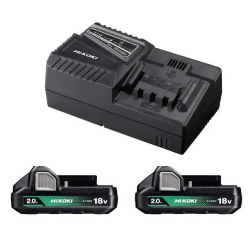 Hikoki Uc18yfsljfz 18v 2ah Starter Kit