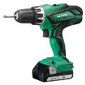 Hitachi Dv18dgl/w4 Combi Drill Body Only
