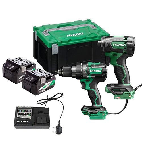 Hikoki Kc18dcjaz 18v Combi & Impact Kit