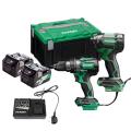 Hikoki Kc18dcjaz 18v Combi & Impact Kit