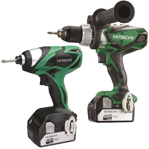 Hitachi Kc18dkl/jb 18v Twin Pack 5.0ah