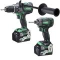 Hikoki Dv36dax & Wh36db 36v B/l Twinpack