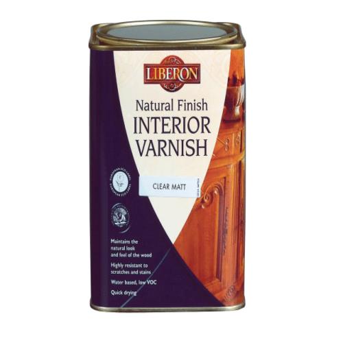 Natural Finish Interior Varnish Clear Satin 1