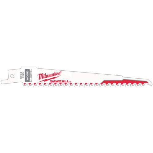 Milwaukee Sawzall Bl 150 X 5 Tpi 5pcs