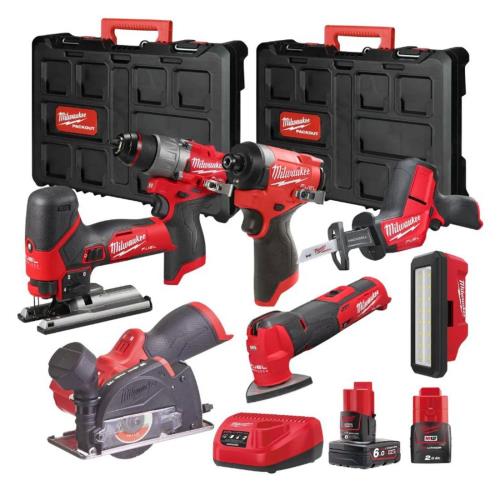 Milwaukee 12v 7pc Kit