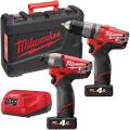 Milwaukee M12pp2a-402 12v Twinpack Fuel