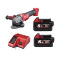 Milwaukee M18cag115xpdb502c 18v 115mm Grinder