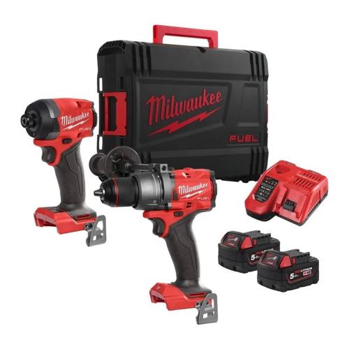 Milwaukee M18fpp2a3-502x Fuel 18v Twin Kit