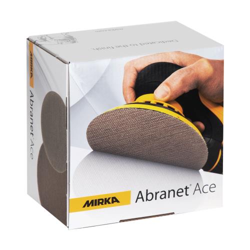 Mirka Abranet Ace 125mm Grip P120 50 Per Pack