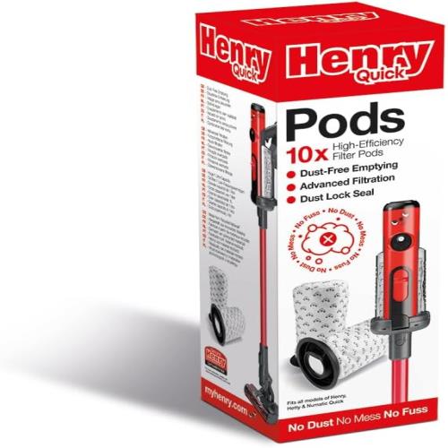 Numatic Henry Quick Stick Vac Pods - Pack 10