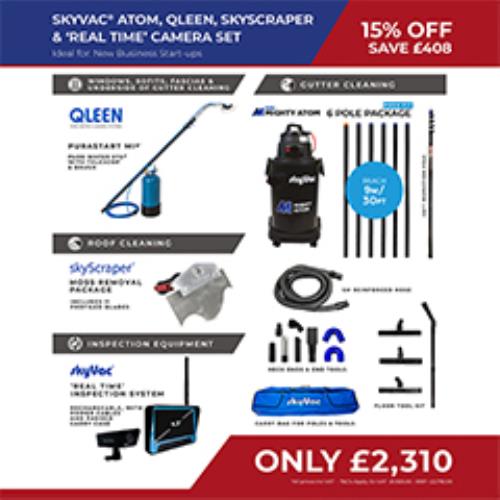 Skyvac Mighty Atom Qleen Set 6pole P/f9m/30ft