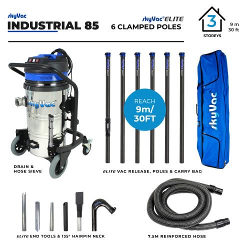 Skyvac 85 Industrial 6 Pole (9m/30ft)110v