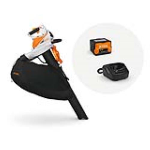 Stihl Sha 56 Cordless Vacuum Shredder Set