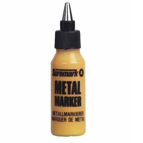 Suremark Metal Marker Bottle Yello (with Lid)