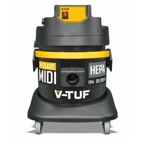 V-tuf Midi 110v H Class Dust Extractor 21 Lit