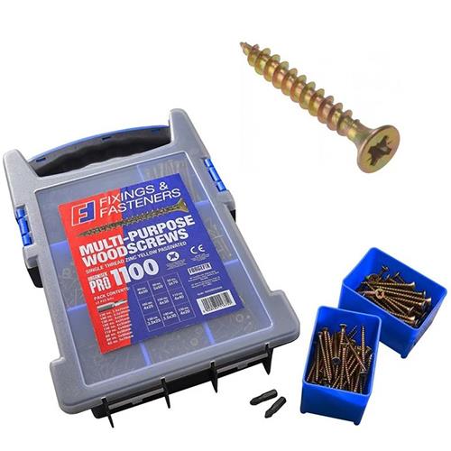 Forgefix 1100 Multi Purpose Screws Kit