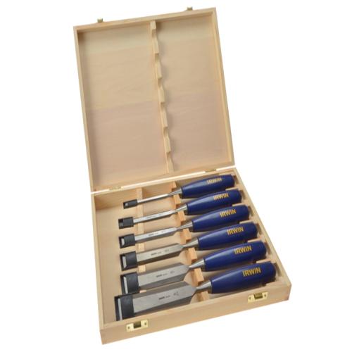 Irwin Marples M444 Bevel Edge Chisel Set Of 6