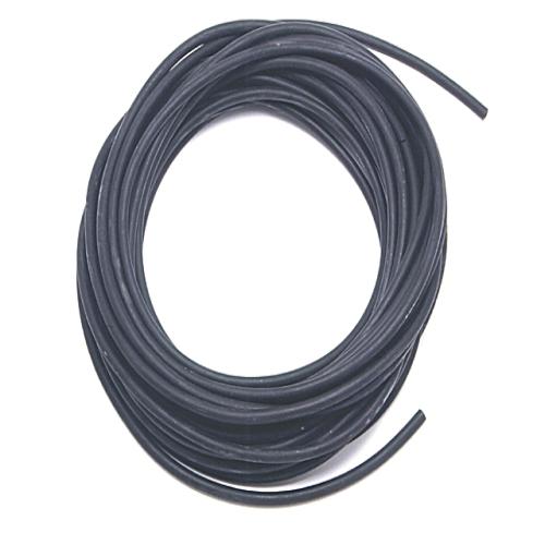 Monument 1445f Black Rubber Hose - 1 Metre