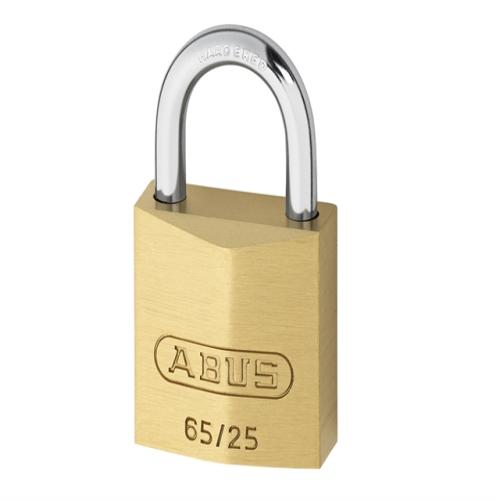 Abus 65 25mm Brass Padlock
