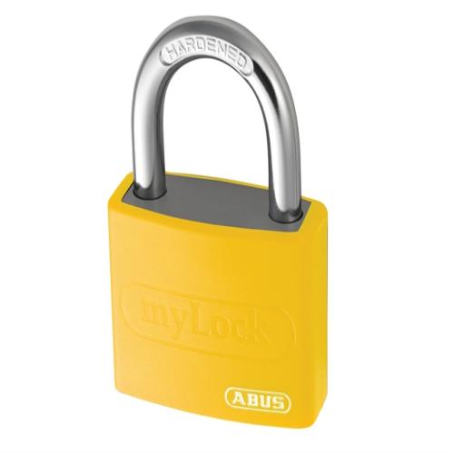 Abus T65al 40mm My Lock Alu Padlock Yellow