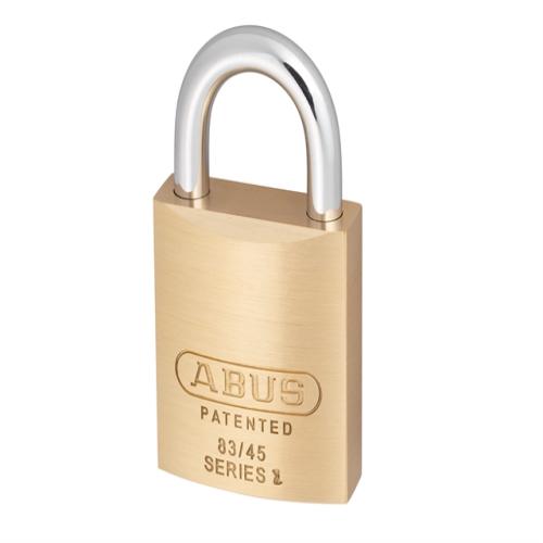Abus 83 45mm Brass Body Padlock Carded