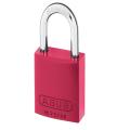 Abus 72 40mm Alu Padlock Red Keyed Tt02162