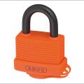 Abus 70al 45mm Alu Padlock Orange Keyed 6401