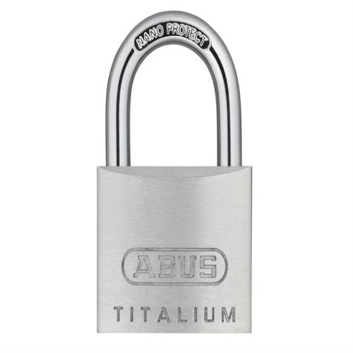 Abus 64ti/40mm Titalium Padlock Keyed Ka6411