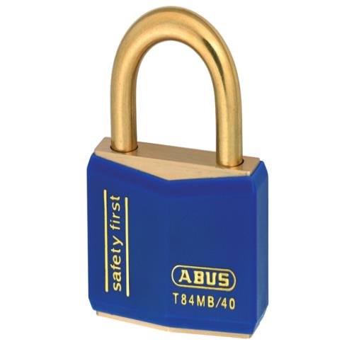 Abus T84mb 40mm Rustproof Padlock Blue