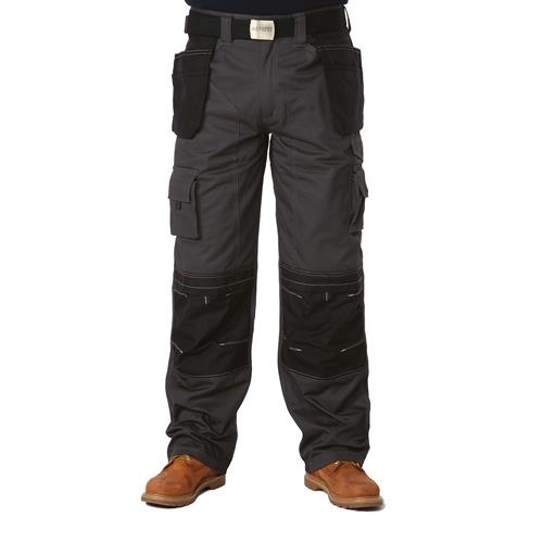 Apache Black & Grey Holster Trousers W42 L33