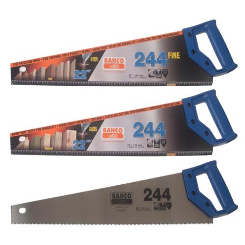 Bahco 2 X 244 Hardpoint Handsaw 550mm (22in)