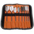 Bahco 9529 S8 Flat Bit Set Of 8 In Roll Case