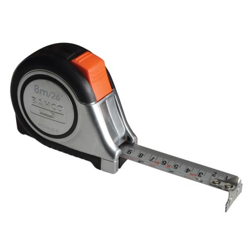 Bahco Mts Auto Pocket Tape 8m/26ft