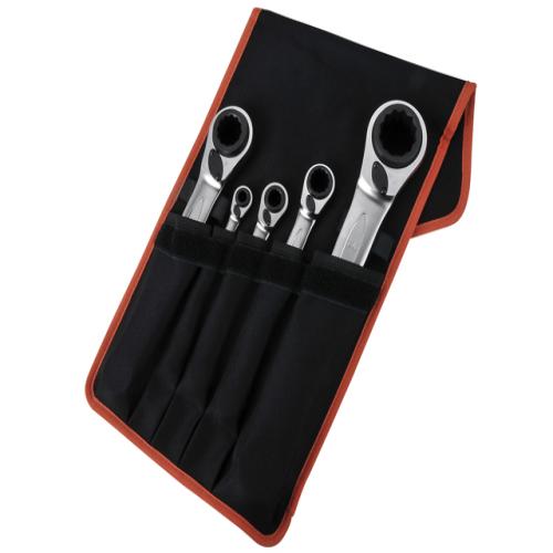 Bahco Reversible Ratchet Spanners Set 5 Piece