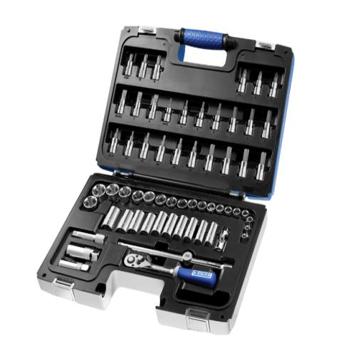 Britool Socket Set 61pc Metic 3/8 In Drive