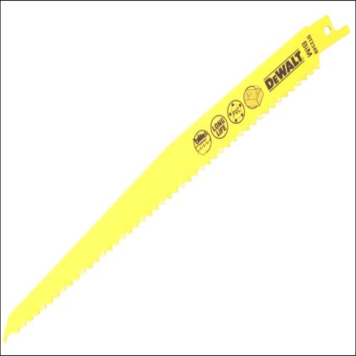 Dewalt Sabre Blade Fast Cuts Wood 228mm Pk5
