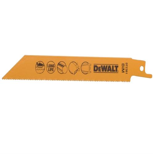 Dewalt Bi Metal Sabre Blade Fast Cut 152mm