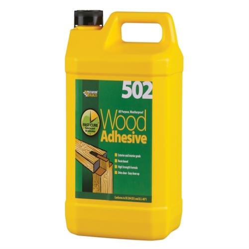 Everbuild Weatherproof Wood Adhesive 5l