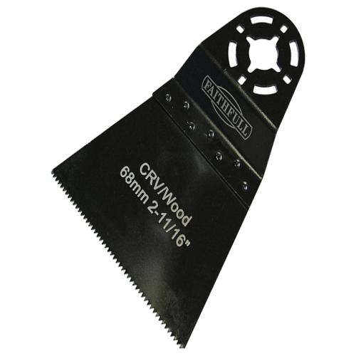 Faithfull Flush Cut Wood Blade Side Set 68mm