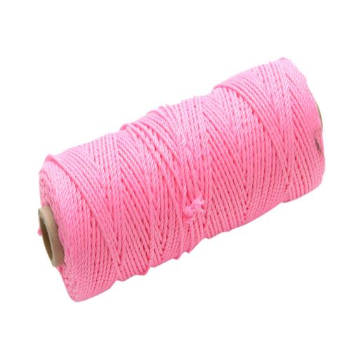Faithfull Hi Vis Nylon Brick Line 105m Pink