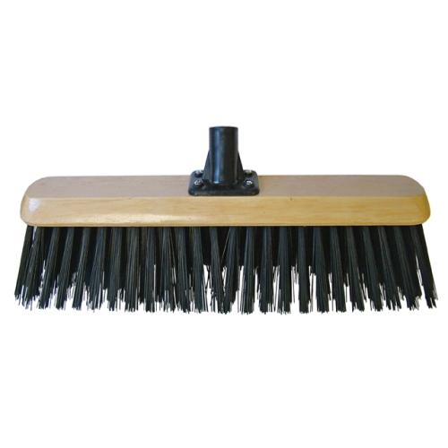 Faithfull Platform Broom Head Black Pvc 45cm