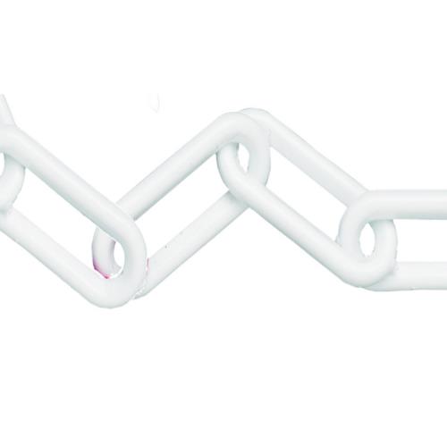 Faithfull Plastic Chain 8mm 12.5m White